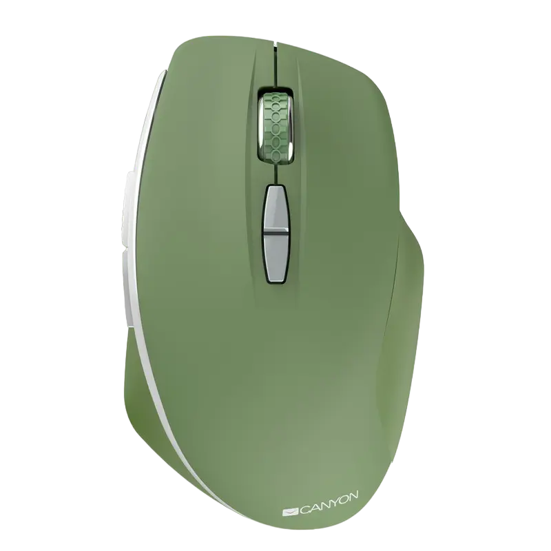 Mouse Wireless Canyon MW-21, Verde - photo