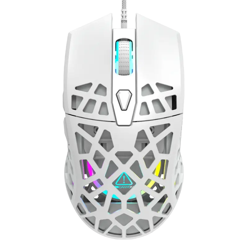 Gaming Mouse Canyon Puncher, Alb - photo