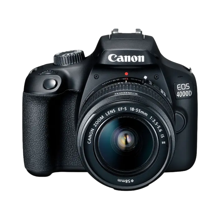 Aparat foto DSLR Canon EOS 4000D + EF-S 18-55 DC III, Negru - photo