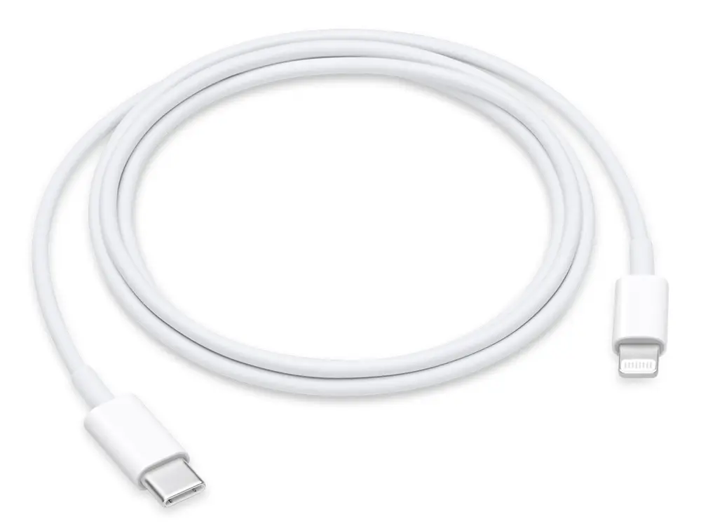 Cablu încărcare și sincronizare Apple MM0A3ZM/A, USB Type-C/Lightning, 1m, Alb - photo