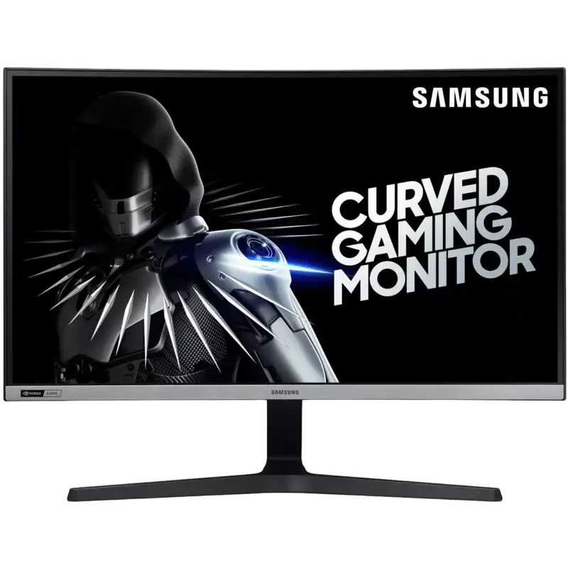 27" Monitor Gaming Samsung C27RG50FQ, VA 1920x1080 FHD, Negru/Gri - photo