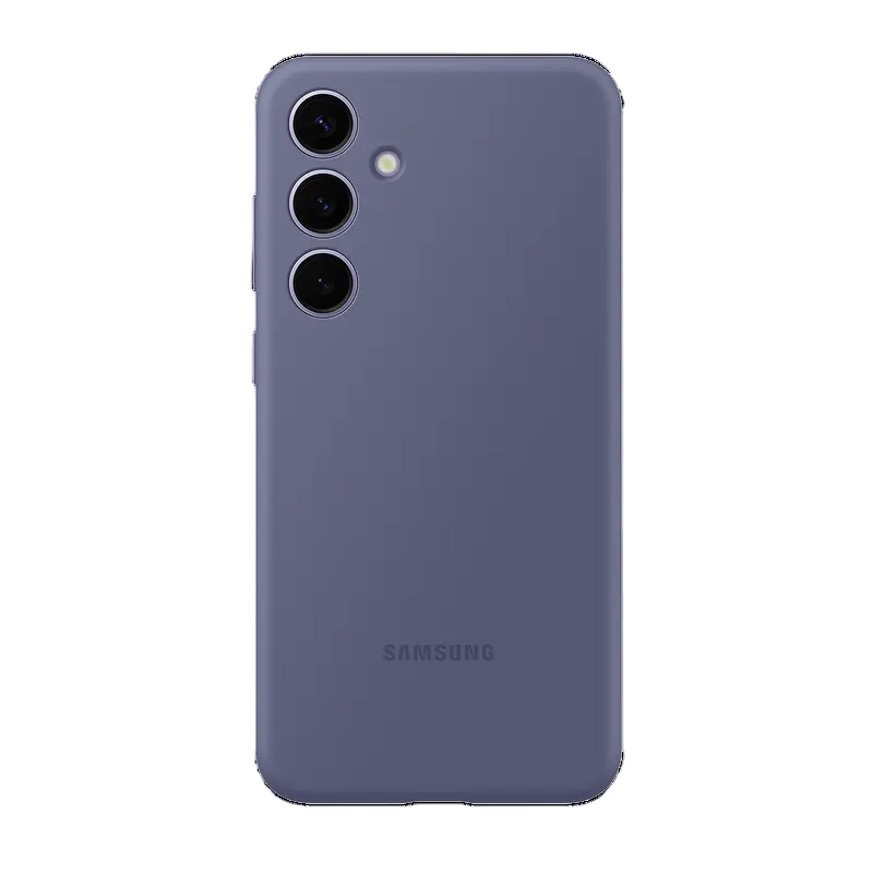 Чехол Samsung Silicone Cover Galaxy S24+, Фиолетовый - photo