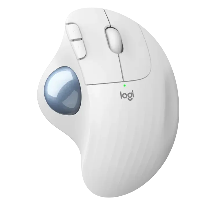 Беcпроводная мышь Logitech M575, Белый - photo