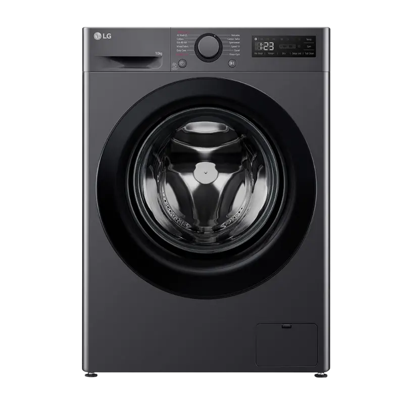 Mașină de spălat LG F4WR510SBM, 10kg, Negru - photo
