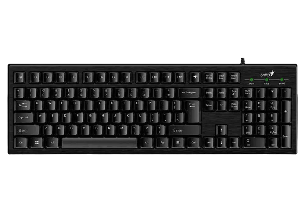 Tastatură Genius Smart KB-101, Cu fir, Negru