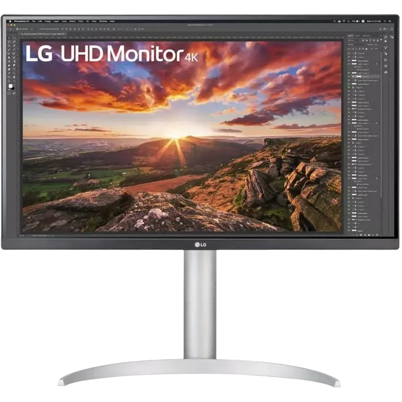 27" Monitor LG 27UP850-W, IPS 3840x2160 4K-UHD, Alb - photo