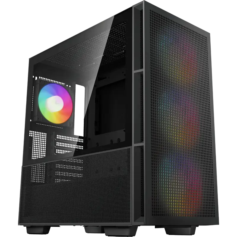 Компьютерный корпус Deepcool CH560, Midi-Tower, Без блока питания, Чёрный - photo