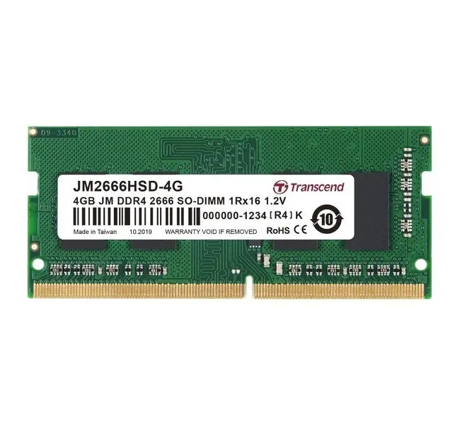 Memorie RAM Transcend JM2666HSD-4G, DDR4 SDRAM, 2666 MHz, 4GB, JM2666HSD-4G - photo