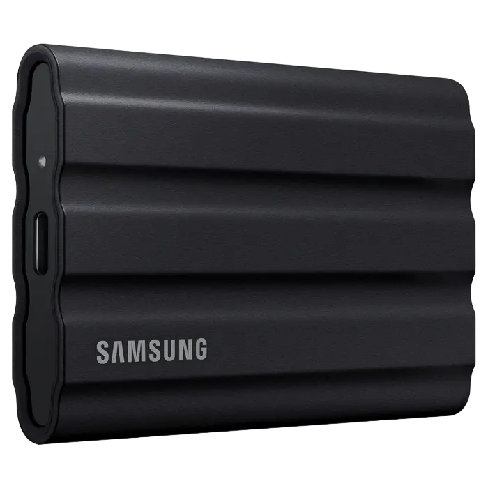 SSD portabil extern Samsung T7 Shield, 1 TB, Negru (MU-PE1T0S/EU) - photo