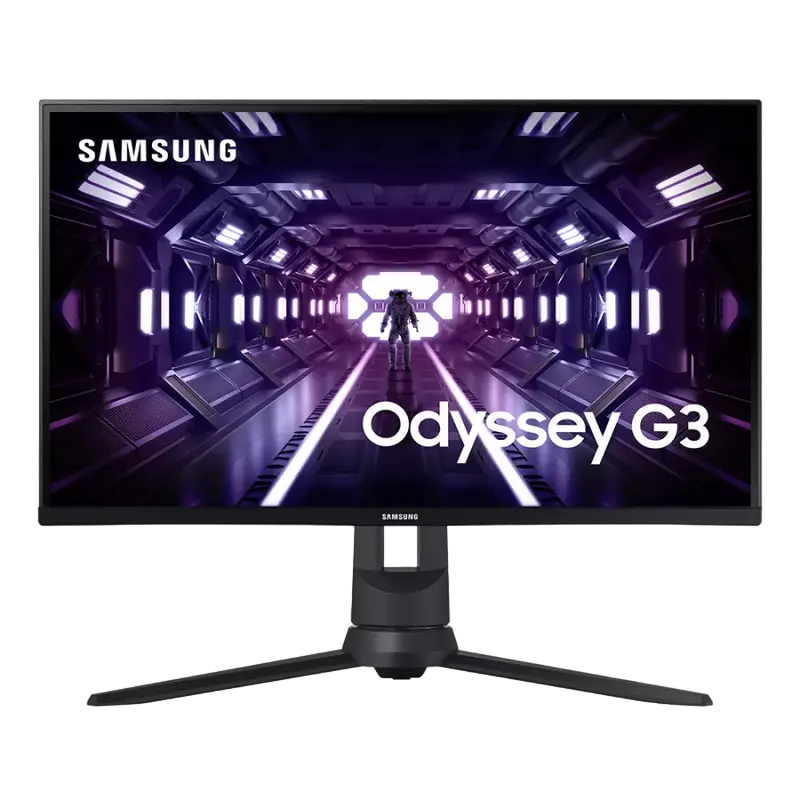 27" Игровой монитор Samsung LF27G35TFW, VA 1920x1080 FHD, Чёрный - photo