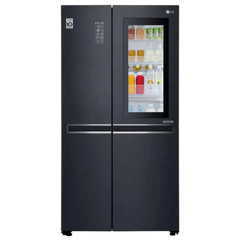 Холодильник LG GC-Q247CBDC, Чёрный - photo