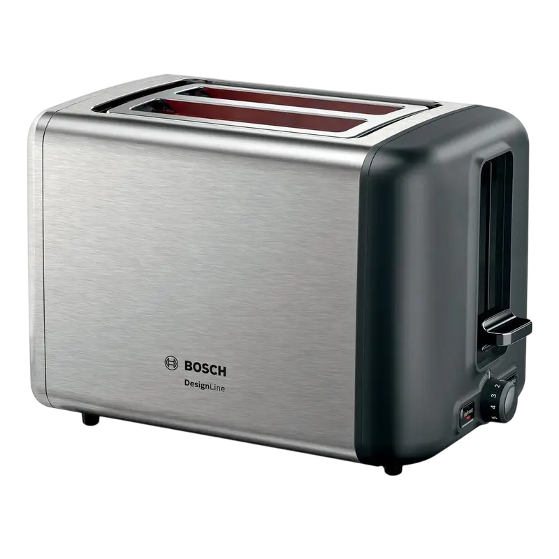 Toaster Bosch DesignLine TAT3P420, Argintiu - photo
