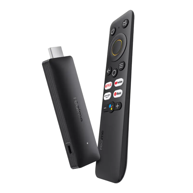 Медиаплеер Realme 4K Smart Google TV Stick, Чёрный - photo
