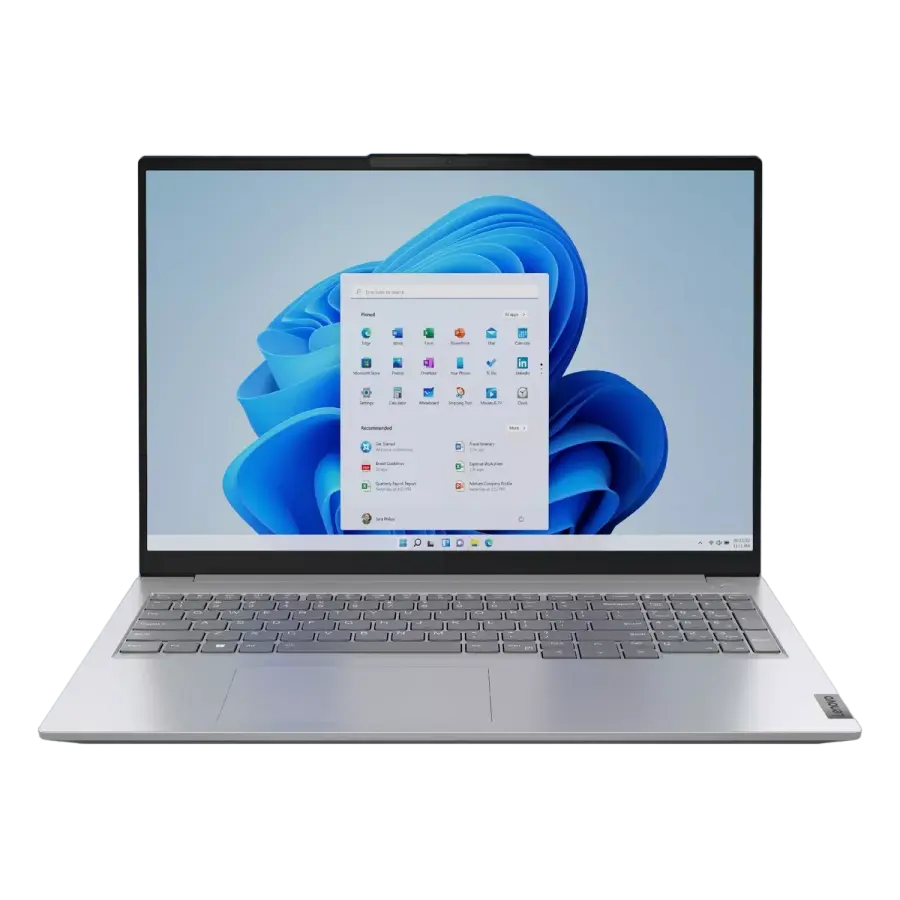 Ноутбук для бизнеса 16" Lenovo ThinkBook 16 G6 ABP, Arctic Grey, AMD Ryzen 7 7730U, 16Гб/512Гб, Без ОС - photo