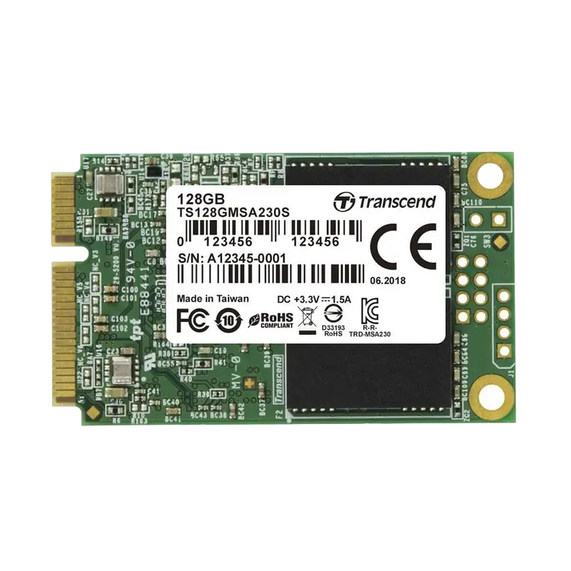 Накопитель SSD Transcend MSA230S, 128Гб, TS128GMSA230S - photo