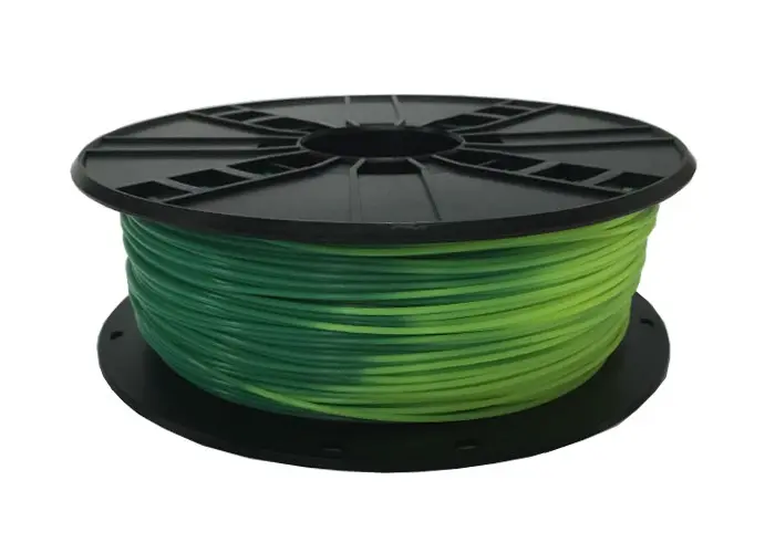 Filament Termoplastic Gembird 3DP-ABS1.75-01-BGYG, ABS, Verde/ galben, 1.75 mm, 1 kg - photo