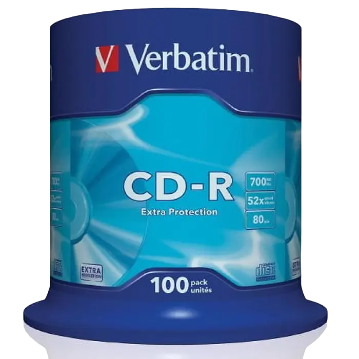 CD Verbatim V100, 100buc, Cake - photo