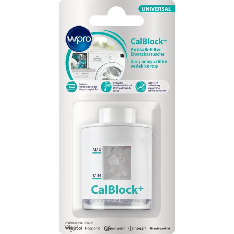 Комплект фильтров против накипи Whirlpool CalBlock+, 8 шт - photo