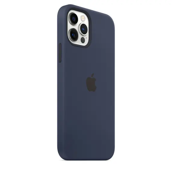 Original iPhone 12 | 12 Pro Silicone Case with MagSafe, Deep Navy - photo