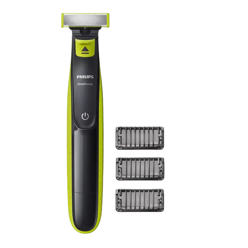 Trimmer pentru bărbați Philips QP2520/20, Negru/Verde - photo