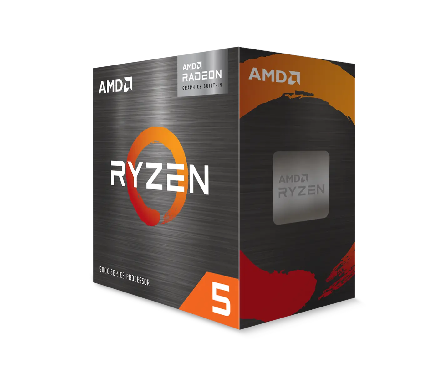 Процессор AMD Ryzen 5 5600G, Radeon Graphics, 7 GPU cores, Кулер | Box - photo