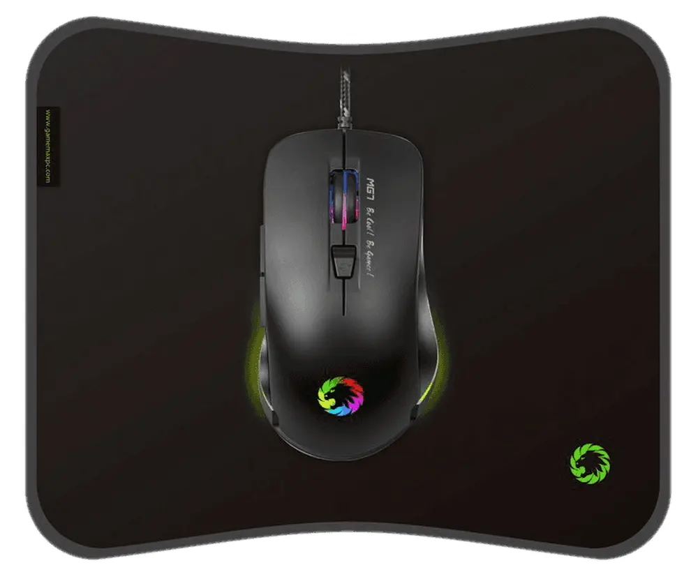 Gaming Mouse Gamemax MG7 2in1, Negru - photo