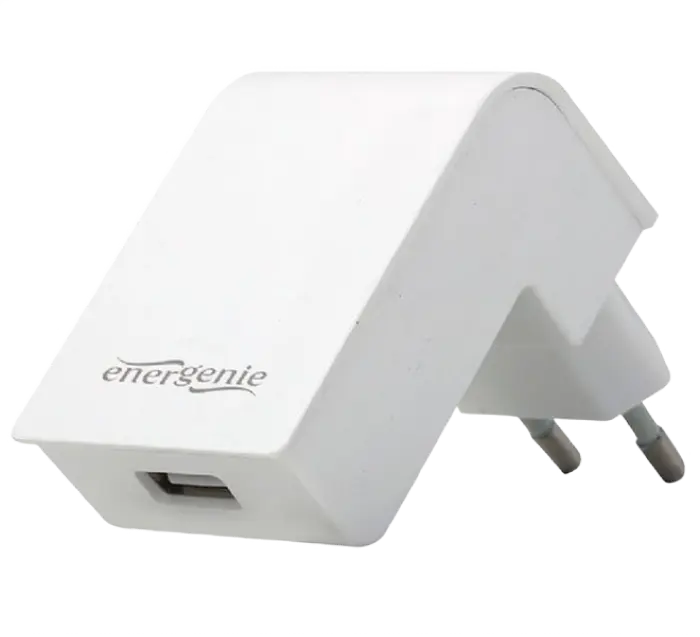 Зарядное устройство Energenie EG-UC2A-02-W, 5Вт, Белый - photo