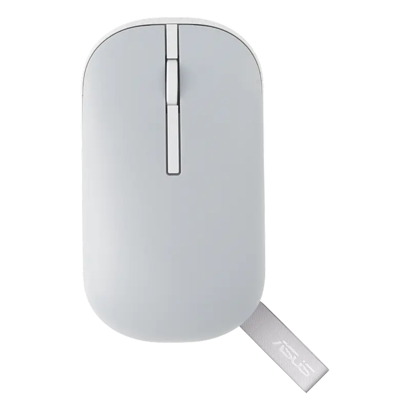 Mouse Wireless ASUS MD100, Grey - photo