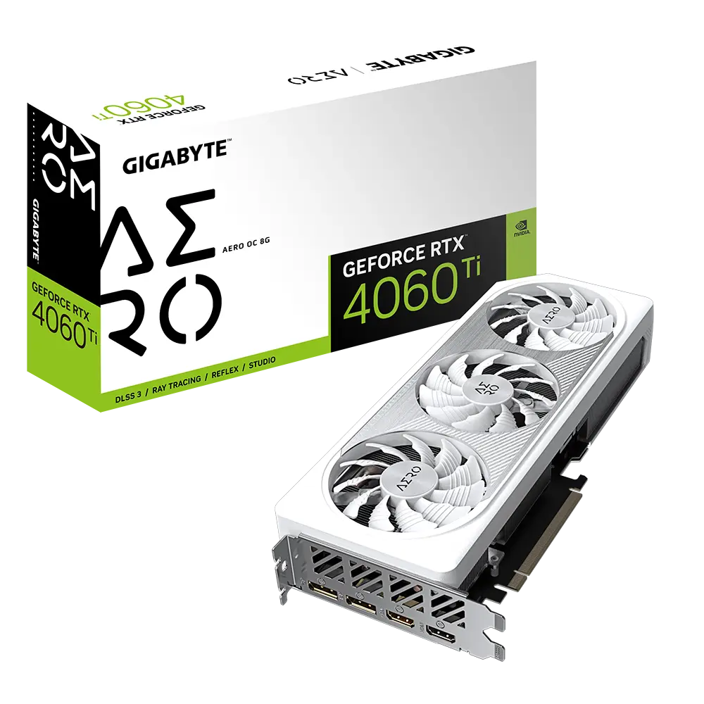 Placă Video Gigabyte GV-N406TAERO OC-8GD,  8GB GDDR6X 128bit  - photo