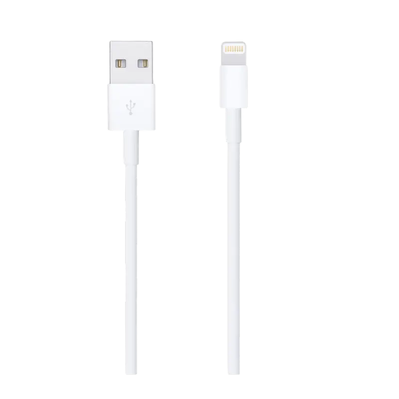 Cablu de încărcare și date Apple MUQW3ZM/A, Lightning/USB Type-A, 1m, Alb - photo