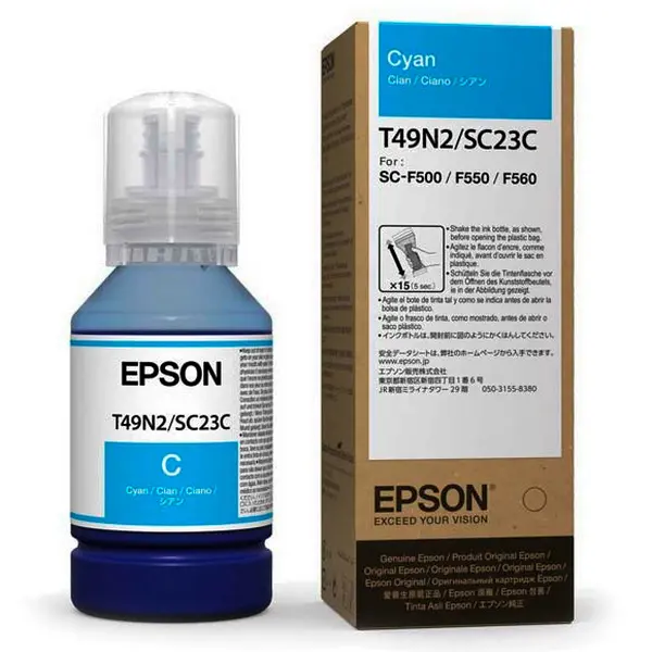 Recipient de cerneală Epson T49N, 140ml, Cyan - photo