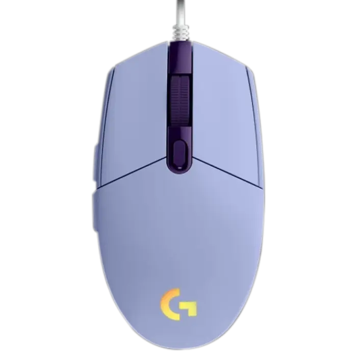 Gaming Mouse Logitech G102, Liliac - photo