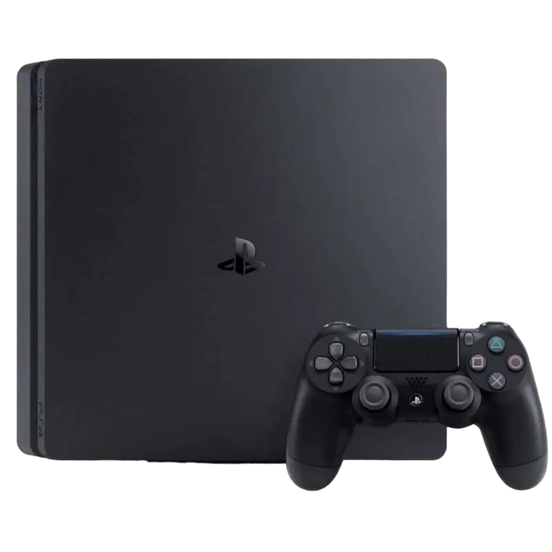 Игровая консоль SONY PlayStation 4 Slim, Чёрный,  - photo