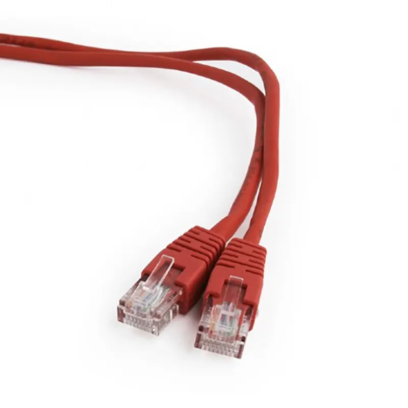 Patch cord Cablexpert PP6U-0.25M/R, Cat6 UTP, 0,25m, Roșu - photo