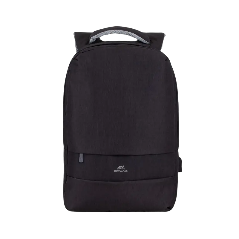 Rucsac pentru Laptop RivaCase Prater, 15.6", Poliester, Negru - photo