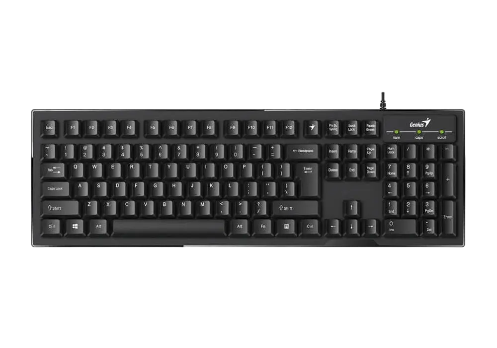 Tastatură Genius Smart KB-102, Cu fir, Negru
