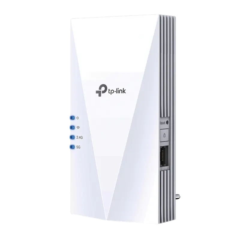 Amplificator de semnal Wi‑Fi TP-LINK RE500X, 300 Mbps, 1200 Mbps, Alb - photo