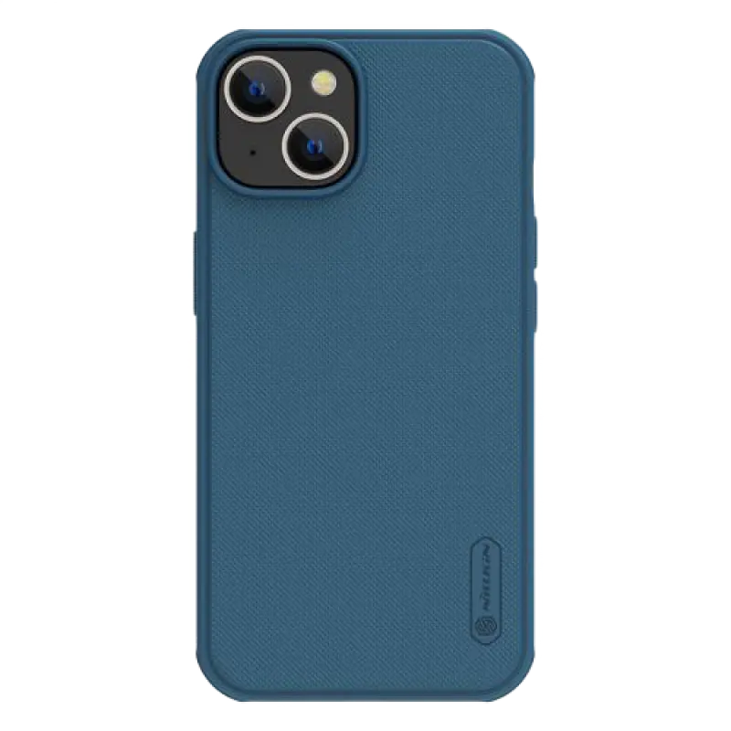 Чехол Nillkin iPhone 14 Super Frosted Shield Pro, Синий - photo