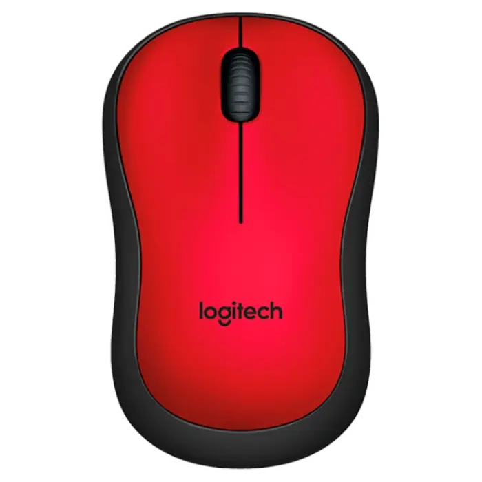 Mouse Wireless Logitech M220, Roșu - photo