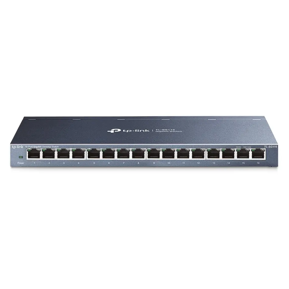 Switch de rețea TP-LINK TL-SG116, 16x 10/100/1000 Mbps - photo