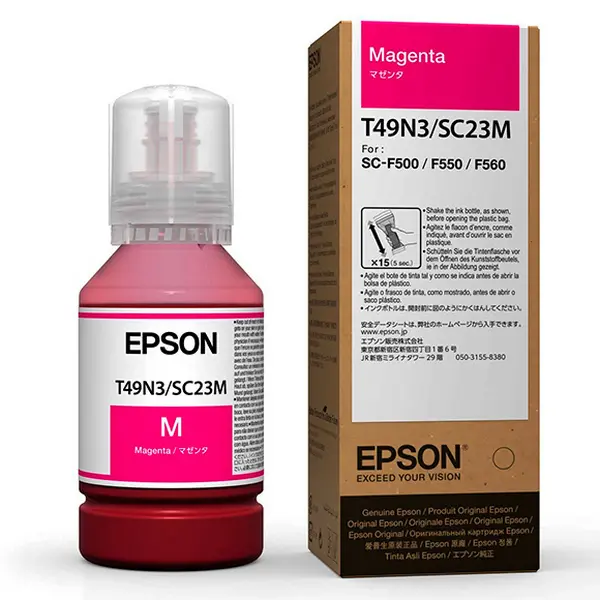 Recipient de cerneală Epson T49H, C13T49H300, Magenta - photo