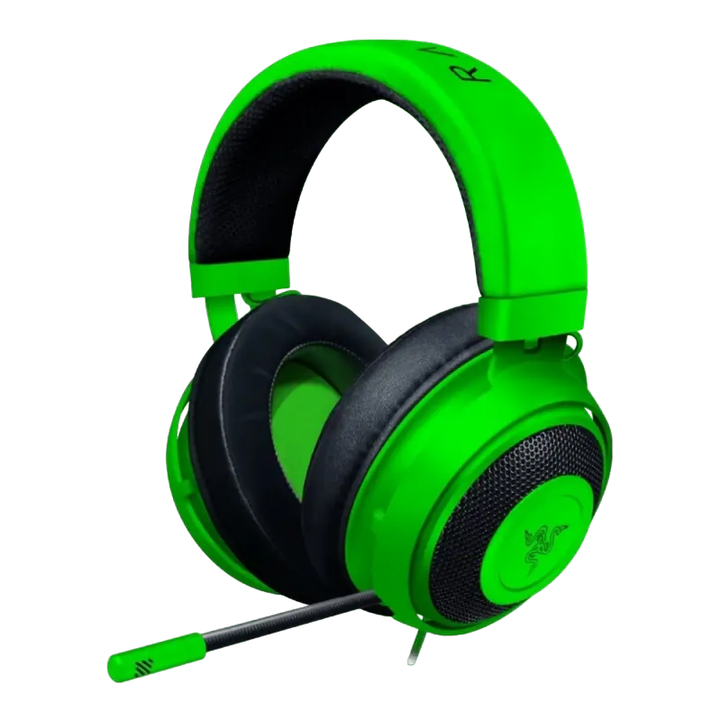 Игровая Гарнитура RAZER Kraken, Проводной аналоговый, Зелёный - photo