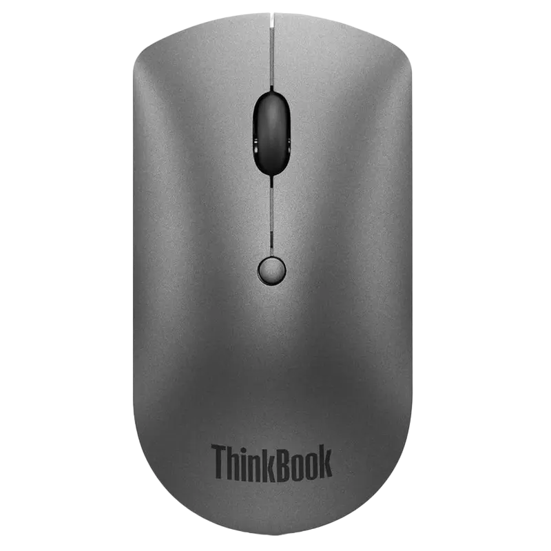 Mouse Wireless Lenovo ThinkBook Bluetooth Silent Mouse, Gri - photo