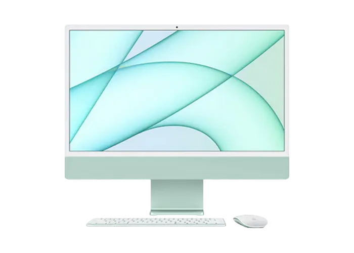 Моноблок Apple iMac A2438, M1 with 8-core CPU and 8-core GPU, 16ГБ/512Гб, macOS Big Sur, Зеленый - photo