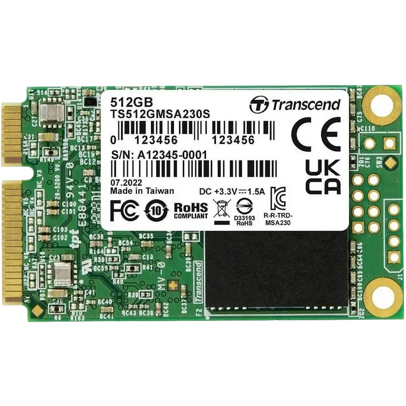 Накопитель SSD Transcend SSD230S, 512Гб, TS512GMSA230S - photo