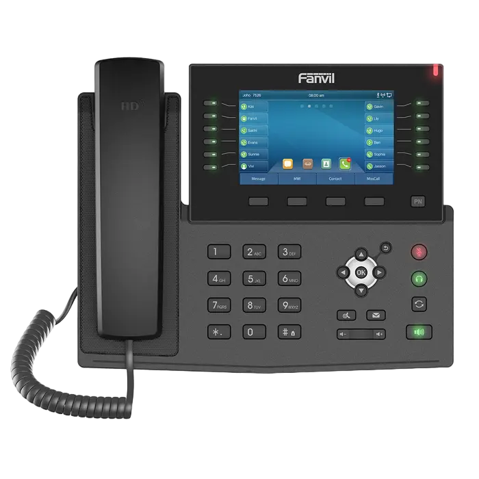 Telefon IP Fanvil X7C, Negru - photo