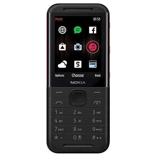 Nokia 5310 DS 2020 Black-Red - photo
