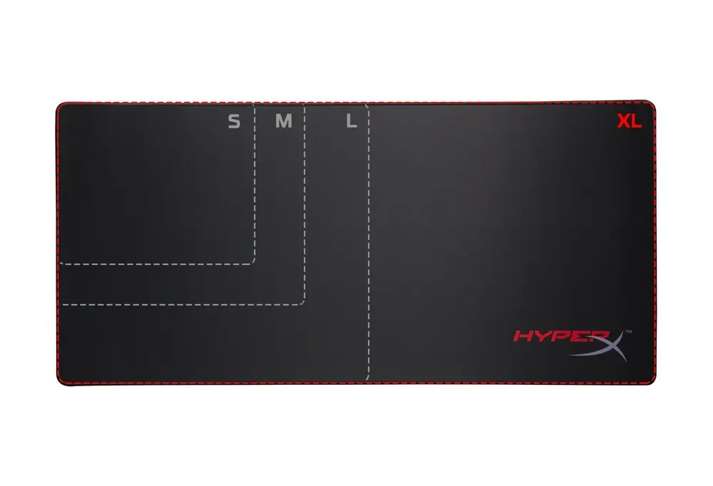 Mouse Pad pentru jocuri HyperX FURY S Pro, Extra Large, Negru/Roșu - photo
