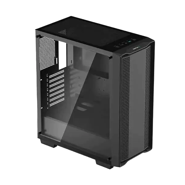 Компьютерный корпус Deepcool CC560 Limited, Midi-Tower, Без блока питания, Чёрный - photo