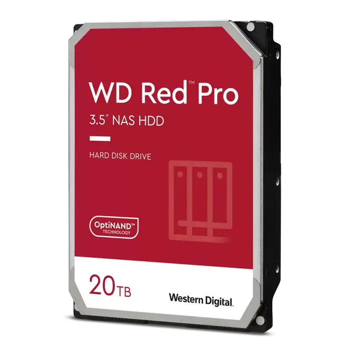 Unitate HDD Western Digital WD Red Pro, 3.5", 20 TB <WD201KFGX> - photo